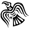 🦅 Эмодзи «Архаика адаптивные эмодзи для фона» для Telegram