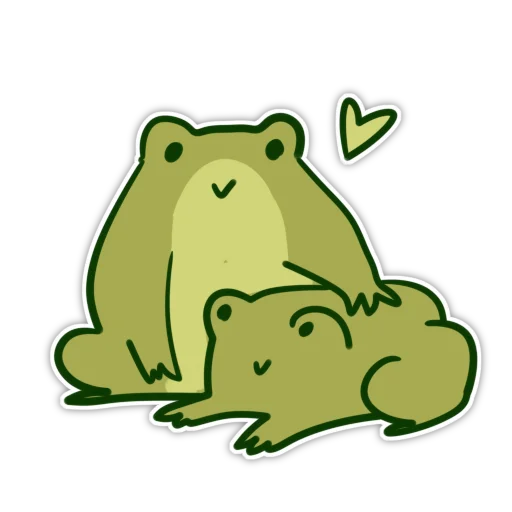 🥰 Стикер «жабенок» для Telegram