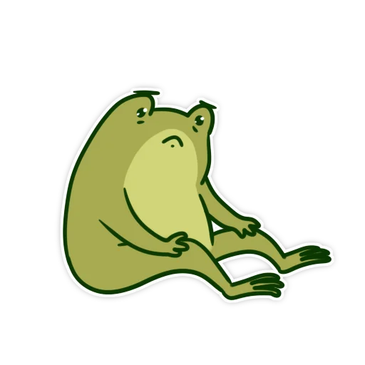 🥺 Стикер «жабенок» для Telegram