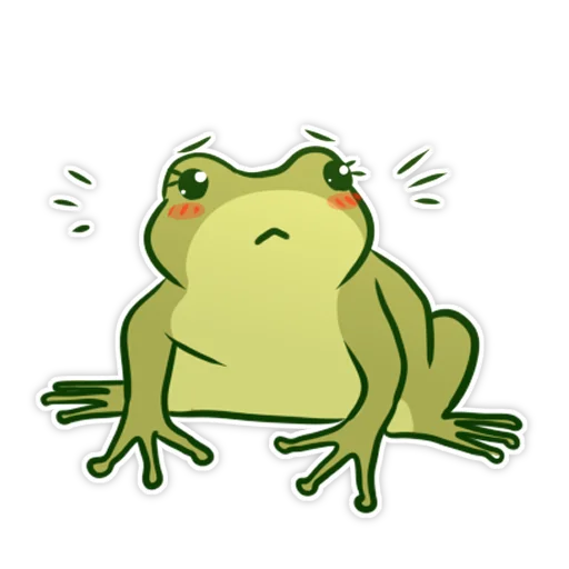 🥺 Стикер «жабенок» для Telegram