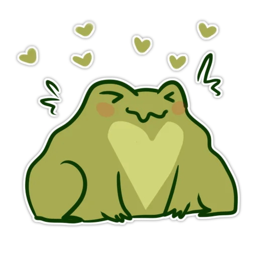 🥰 Стикер «жабенок» для Telegram
