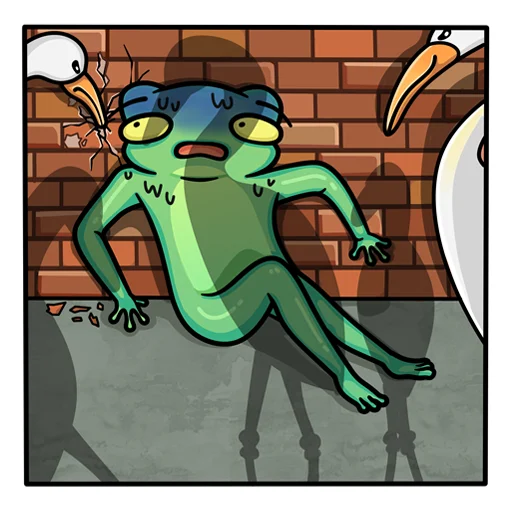 👊 Стикер «Toad Bot Stickers» для Telegram