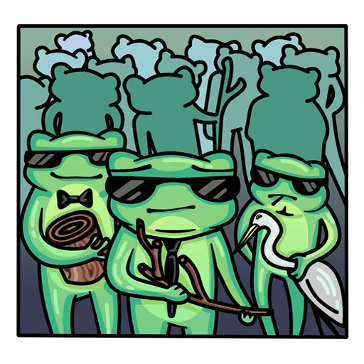 😎 Стикер «Toad Bot Stickers» для Telegram
