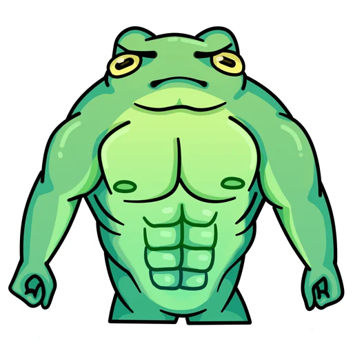 💪 Стикер «Toad Bot Stickers» для Telegram