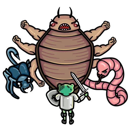 👹 Стикер «Toad Bot Stickers» для Telegram