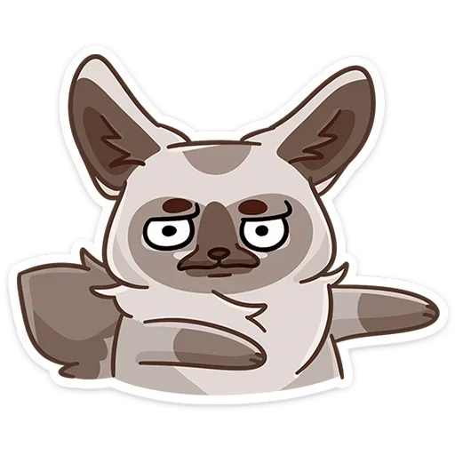 😐 Стикер «Топа без надписей» для Telegram
