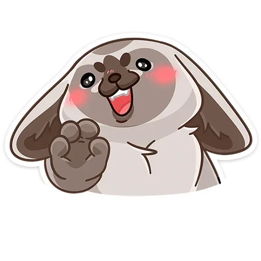 ☺️ Стикер «Топа без надписей» для Telegram