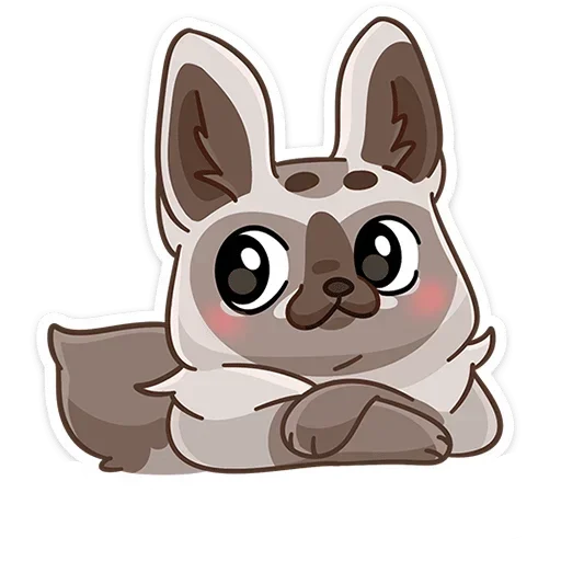 ☺️ Стикер «Топа без надписей» для Telegram
