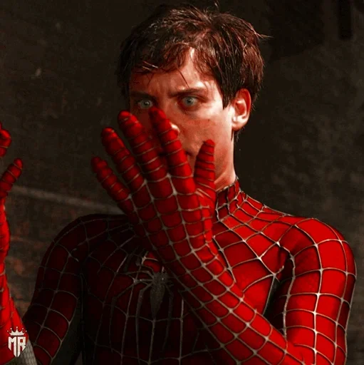 🕸 Стикер «Tobey Maguire Spiderman» для Telegram