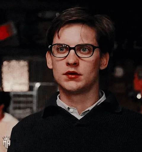 🕸 Стикер «Tobey Maguire Spiderman» для Telegram