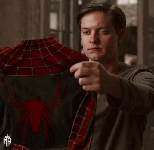 🕸 Стикер «Tobey Maguire Spiderman» для Telegram