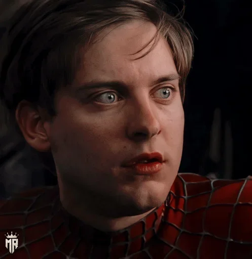 🕸 Стикер «Tobey Maguire Spiderman» для Telegram