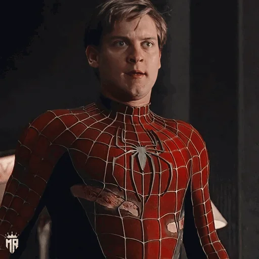 🕸 Стикер «Tobey Maguire Spiderman» для Telegram