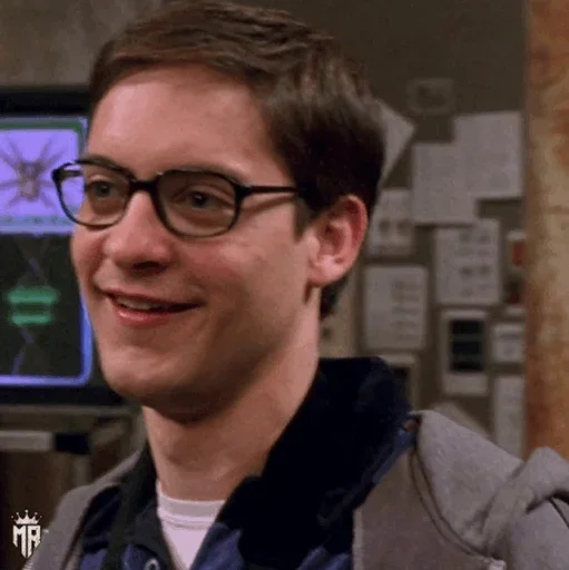 🕸 Стикер «Tobey Maguire Spiderman» для Telegram