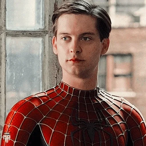 🕸 Стикер «Tobey Maguire Spiderman» для Telegram