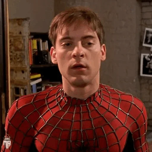 🕸 Стикер «Tobey Maguire Spiderman» для Telegram