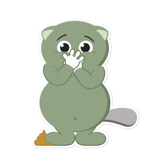 🤮 Стикер «Tobey the cat» для Telegram