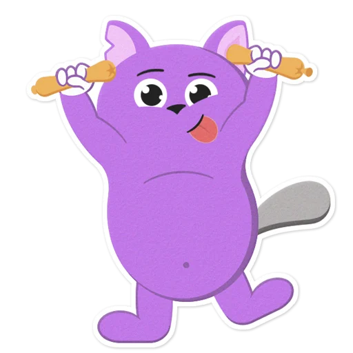 🤪 Стикер «Tobey the cat» для Telegram