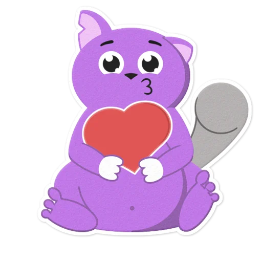 😘 Стикер «Tobey the cat» для Telegram