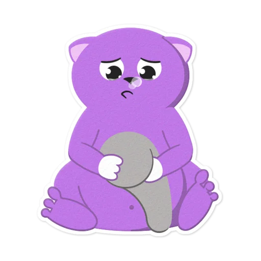 😿 Стикер «Tobey the cat» для Telegram