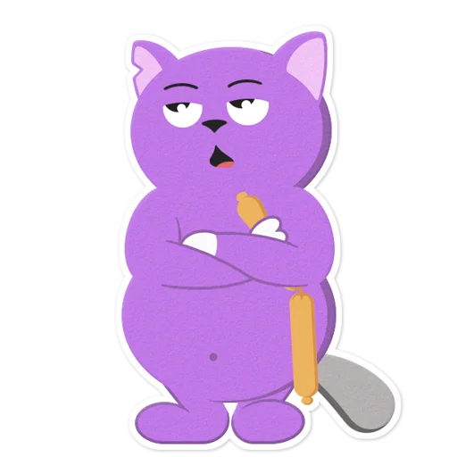 😒 Стикер «Tobey the cat» для Telegram
