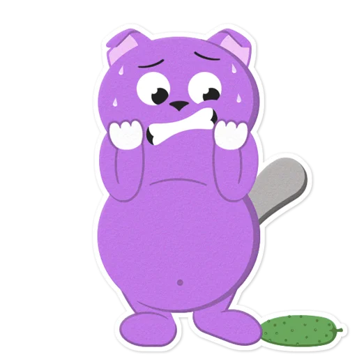 😬 Стикер «Tobey the cat» для Telegram