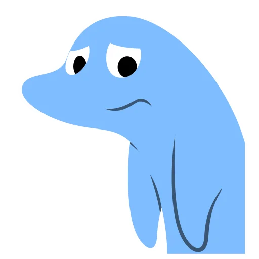 ☹️ Стикер «To» для Telegram