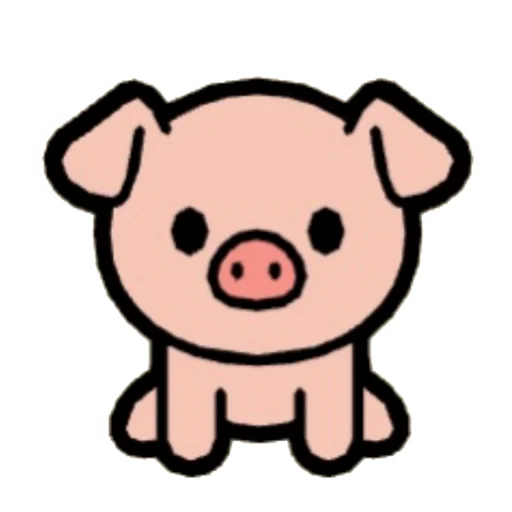 🐷 Стикер «Toca World Galya» для Telegram