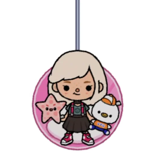 💜 Стикер «toca.world.aiko» для Telegram