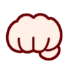 👊 Эмодзи «tocogirl2» для Telegram