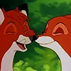 😘 Эмодзи «tod and vixey Fox and the Hound» для Telegram