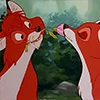 🌸 Эмодзи «tod and vixey Fox and the Hound» для Telegram