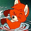 💦 Эмодзи «tod and vixey Fox and the Hound» для Telegram