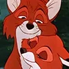 🥰 Эмодзи «tod and vixey Fox and the Hound» для Telegram