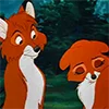 😊 Эмодзи «tod and vixey Fox and the Hound» для Telegram