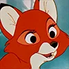 😜 Эмодзи «tod and vixey Fox and the Hound» для Telegram