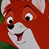 😃 Эмодзи «tod and vixey Fox and the Hound» для Telegram