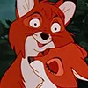 🥰 Эмодзи «tod and vixey Fox and the Hound» для Telegram