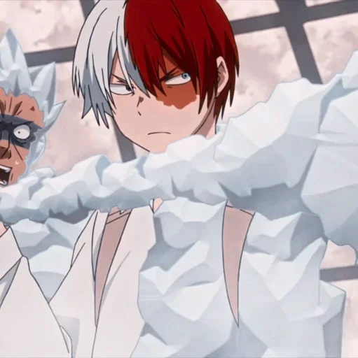 🙁 Стикер «Shouto Todoroki» для Telegram