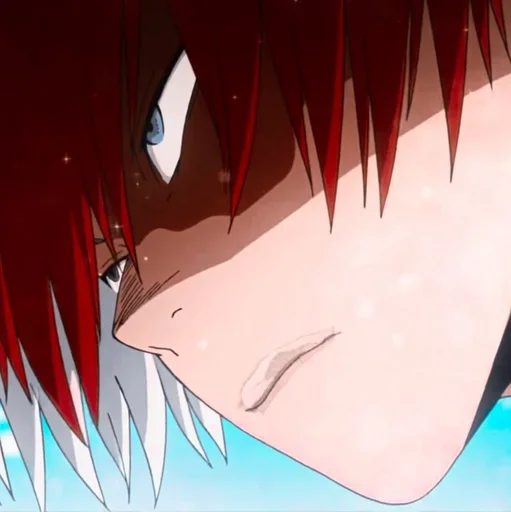 😐 Стикер «Shouto Todoroki» для Telegram