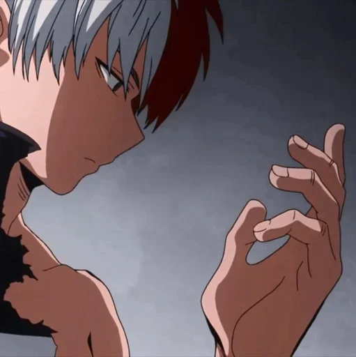 ☹️ Стикер «Shouto Todoroki» для Telegram