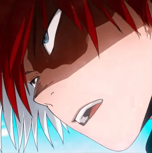 😨 Стикер «Shouto Todoroki» для Telegram