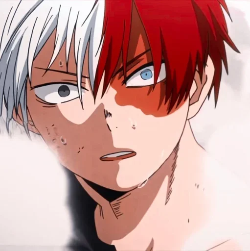 😠 Стикер «Shouto Todoroki» для Telegram