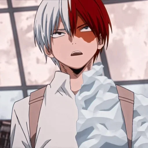 😨 Стикер «Shouto Todoroki» для Telegram