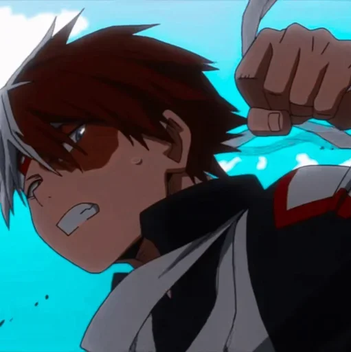 👊 Стикер «Shouto Todoroki» для Telegram