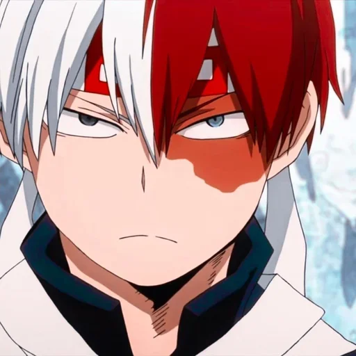 🙁 Стикер «Shouto Todoroki» для Telegram