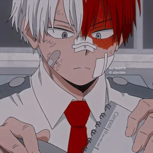 😶 Стикер «Shouto Todoroki» для Telegram