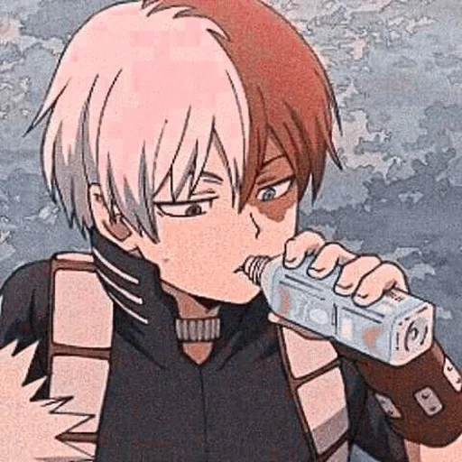 😋 Стикер «Shouto Todoroki» для Telegram