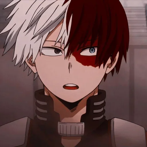 😨 Стикер «Shouto Todoroki» для Telegram