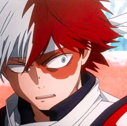 😨 Стикер «Shouto Todoroki» для Telegram